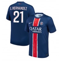 Paris Saint-Germain Lucas Hernandez #21 Hjemmedrakt 2024-25 Kortermet